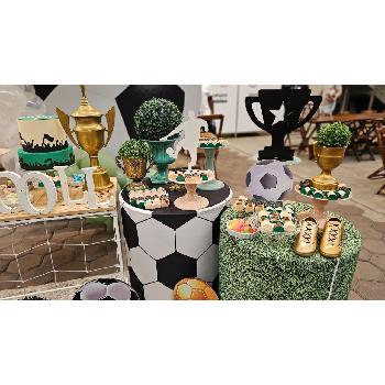 Festa Infantil em Campo de Futebol em Jardim Iate Clube, Balneário Camboriú