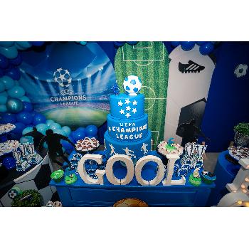 Festa Tema Futebol Infantil em Parque Bandeirantes, Balneário Camboriú